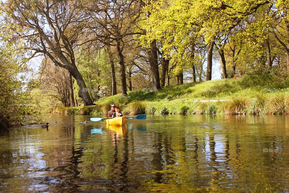 Pleasant day for a row