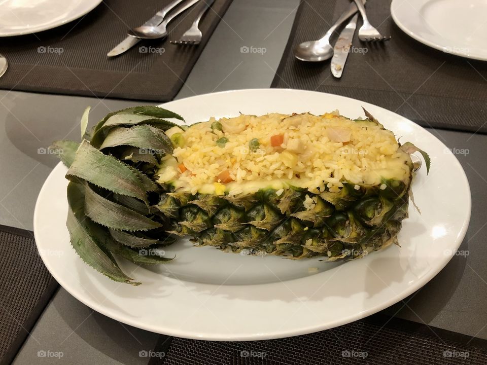 Pineapple rice