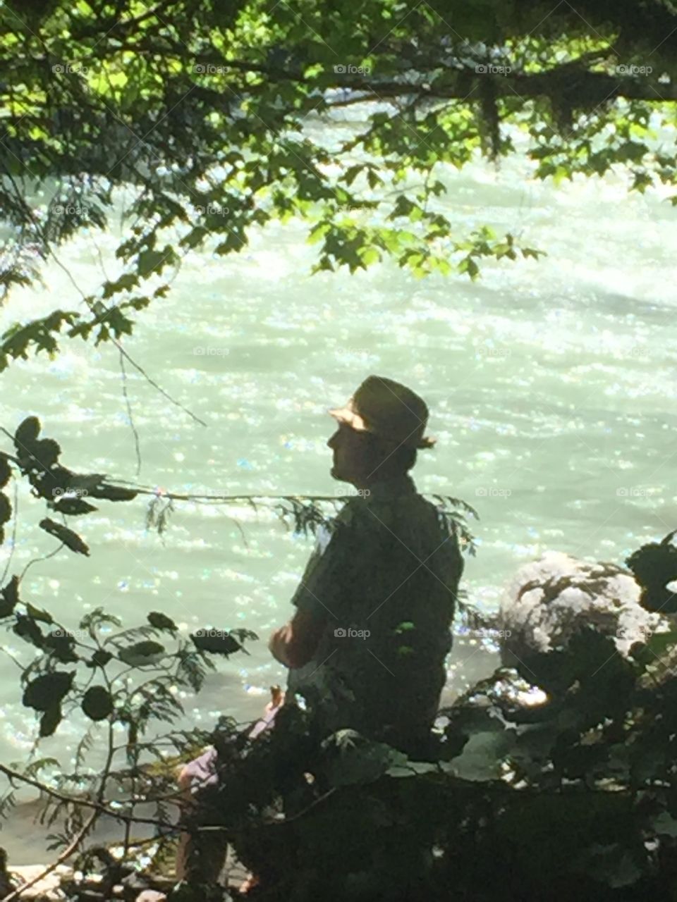 Matt by the river