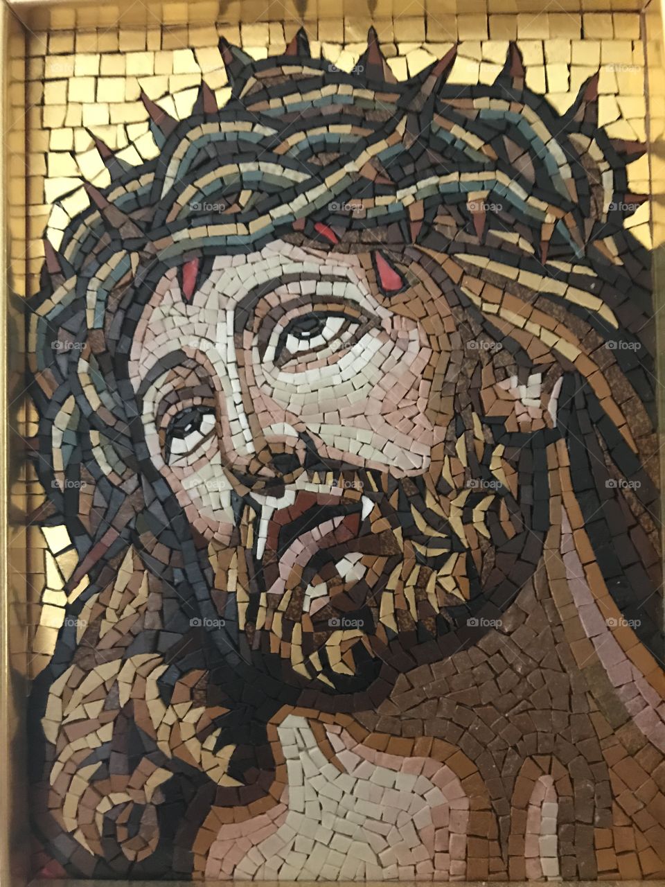 Amazing art hanging in the house- Christ 