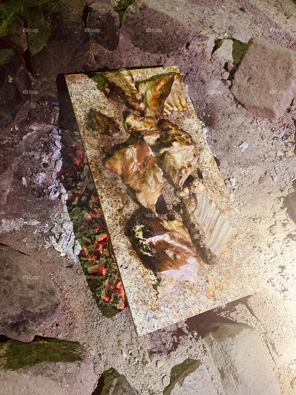 Barbecue party in my village on the occasion of the Saudi National Day