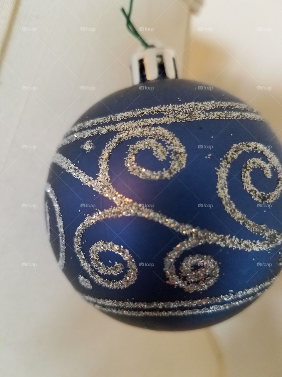 blue ornament