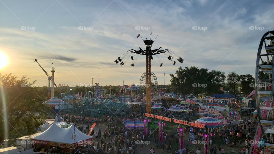 festival and rides