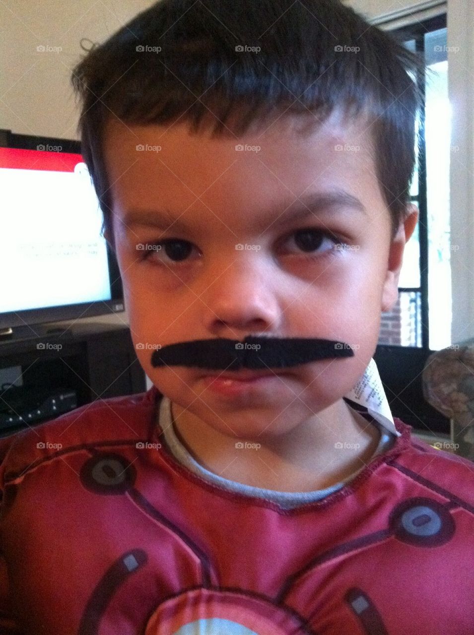 Mustache boy 