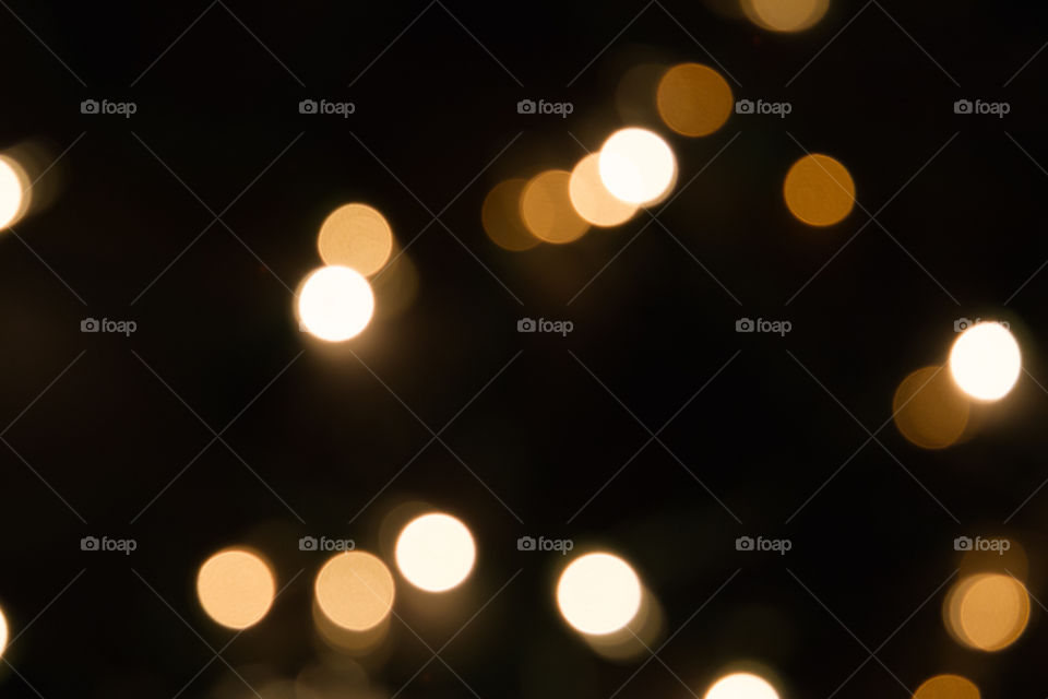 blurred Xmas lights