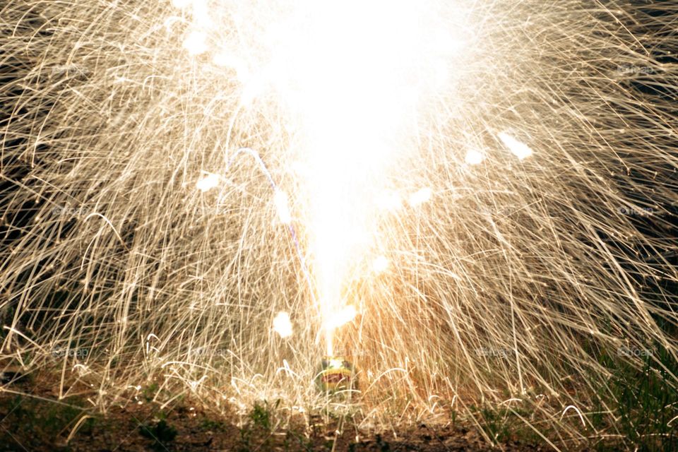 Save the Frogs; Massive Sparkler Display 