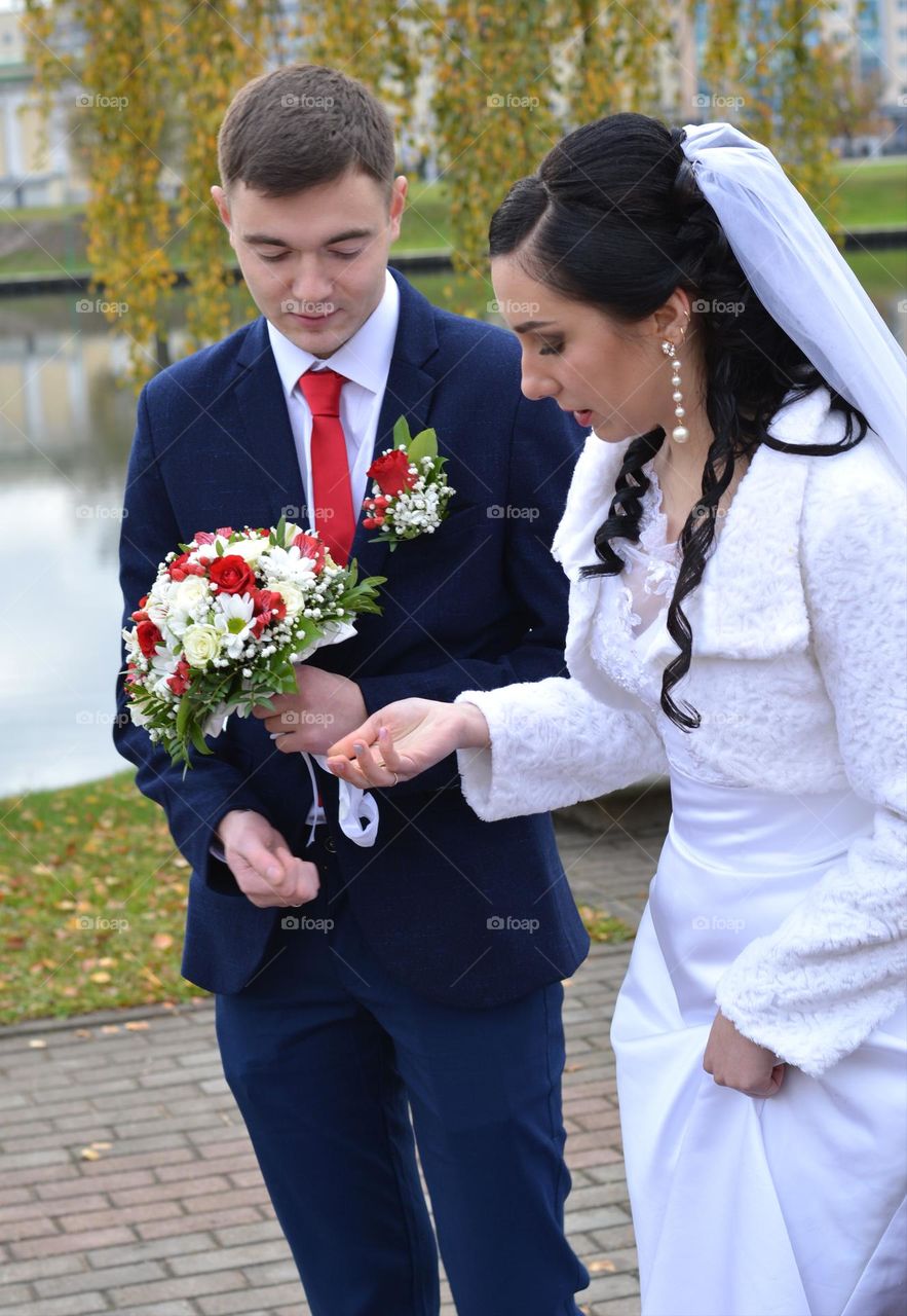 wedding couple