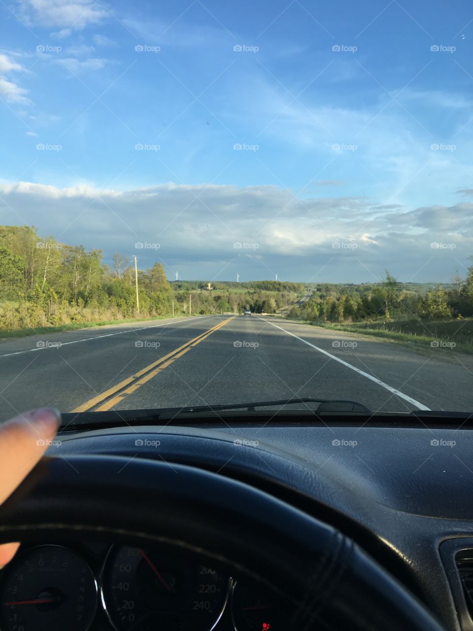 Cottage road driving 