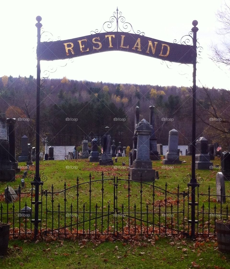 Cemetery Gate