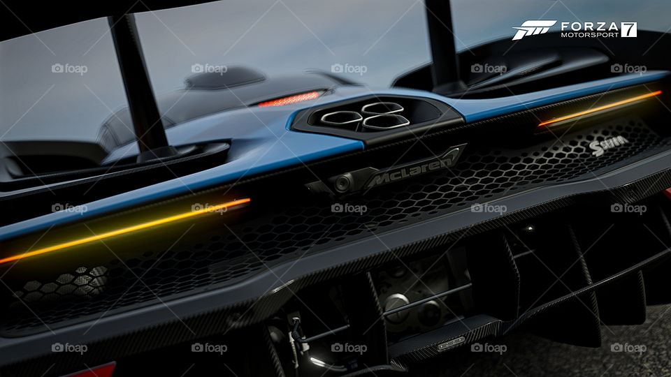 McLaren Senna rear end