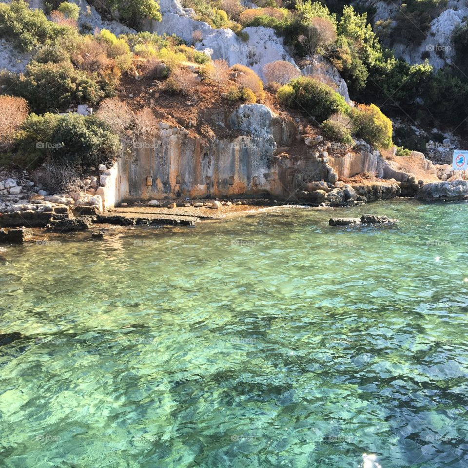 Old Deserted Water Village in Turkey