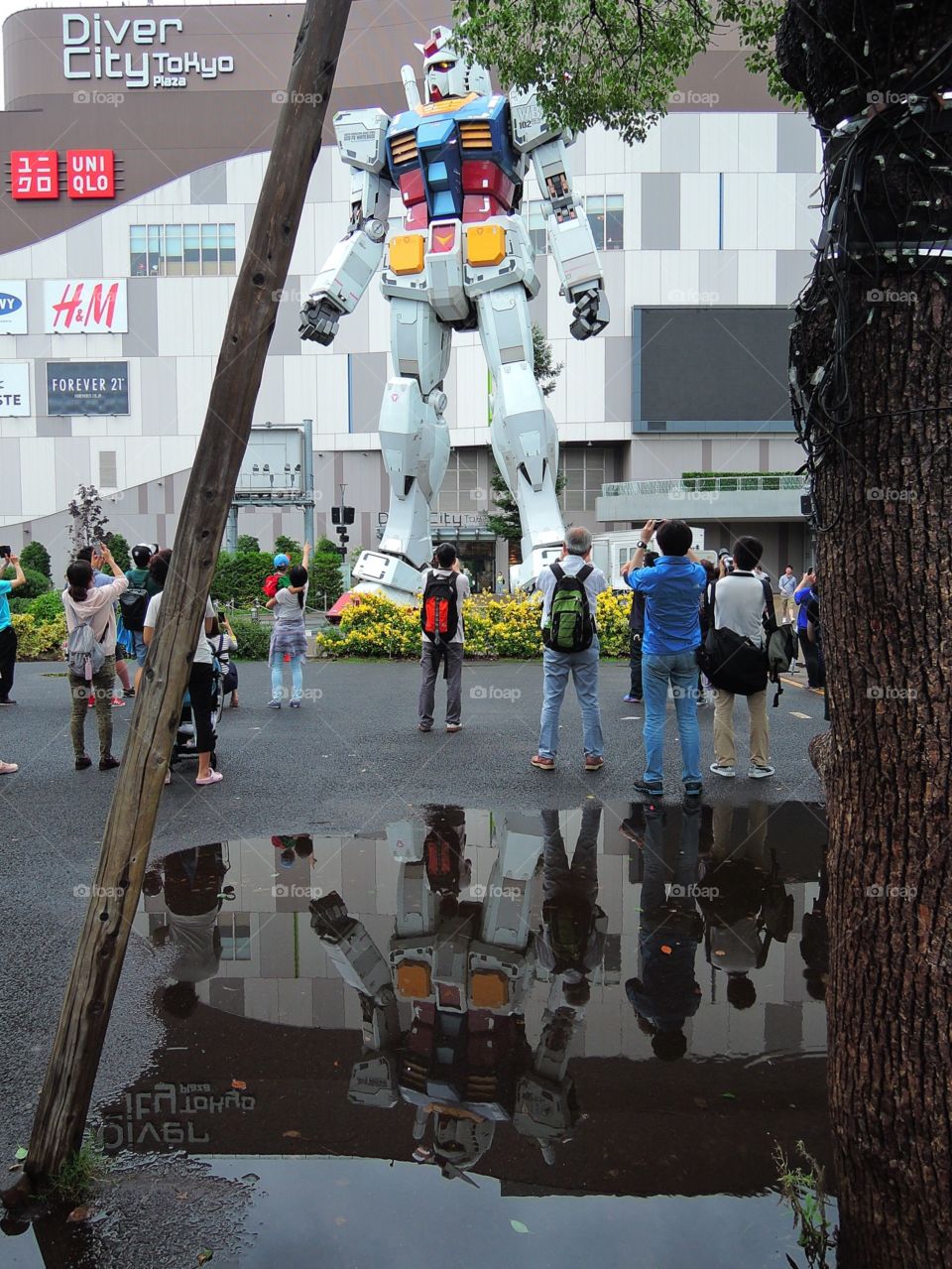 Gundam at Diver City, Odaiba Tokyo Japan