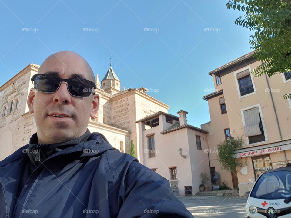 Yo en Granada