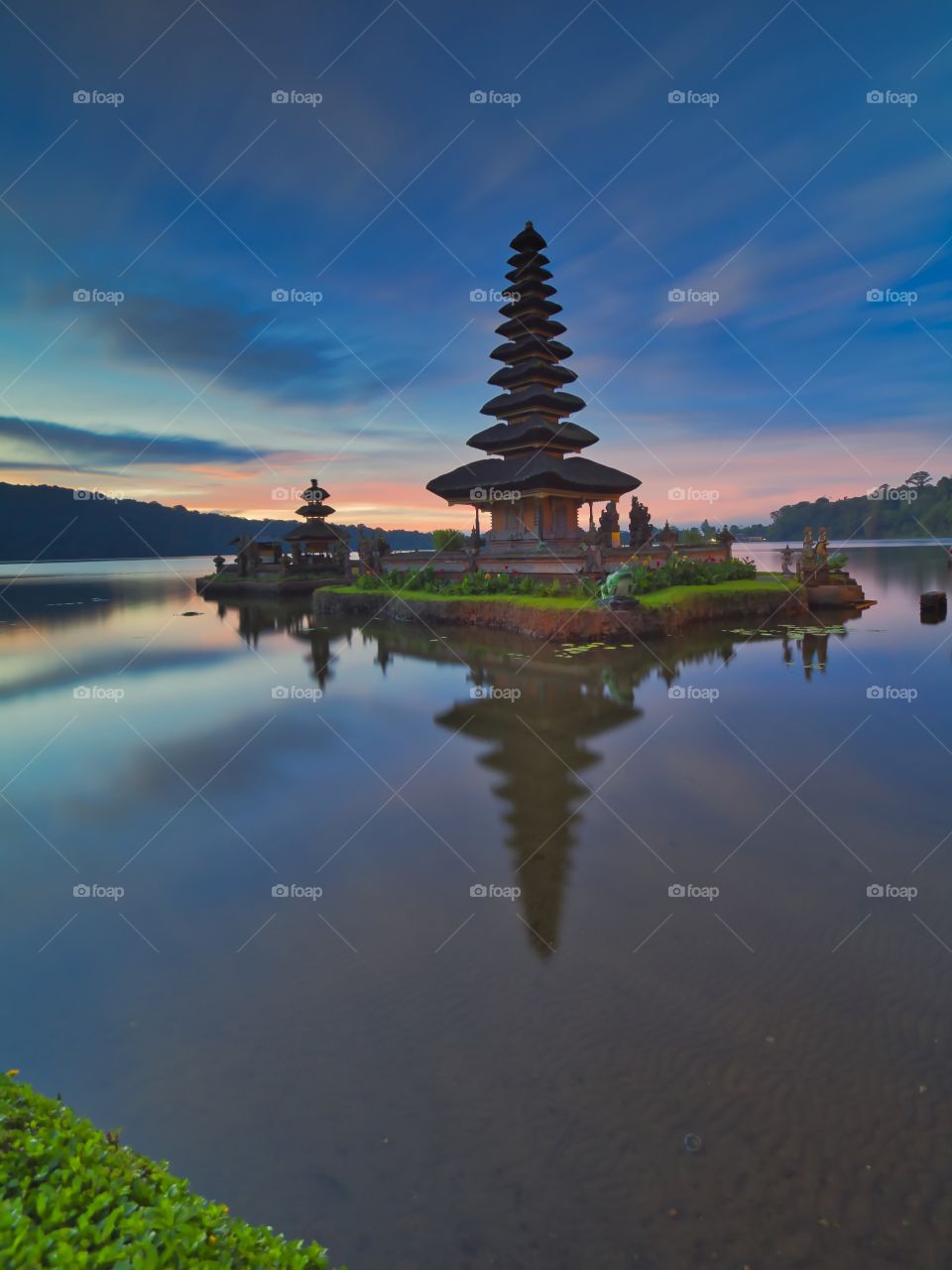 Ulun Danu Beratan Temple at Bedugul Bali Indonesia