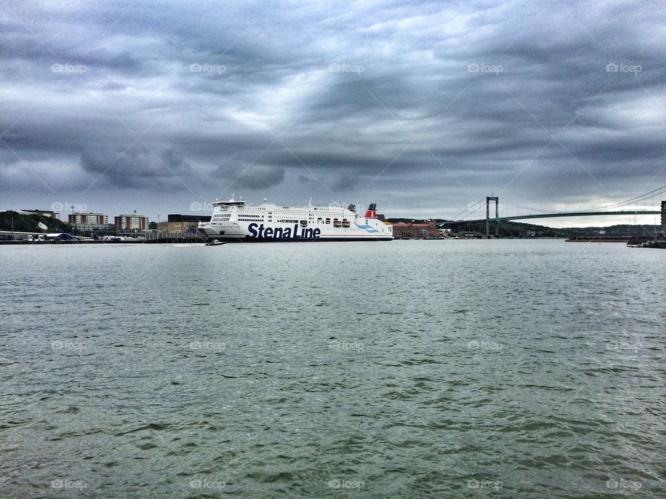 Cruise Ship in Gothenburg