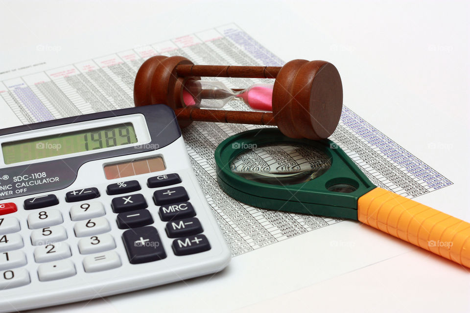 tax calculation and account checking before due date