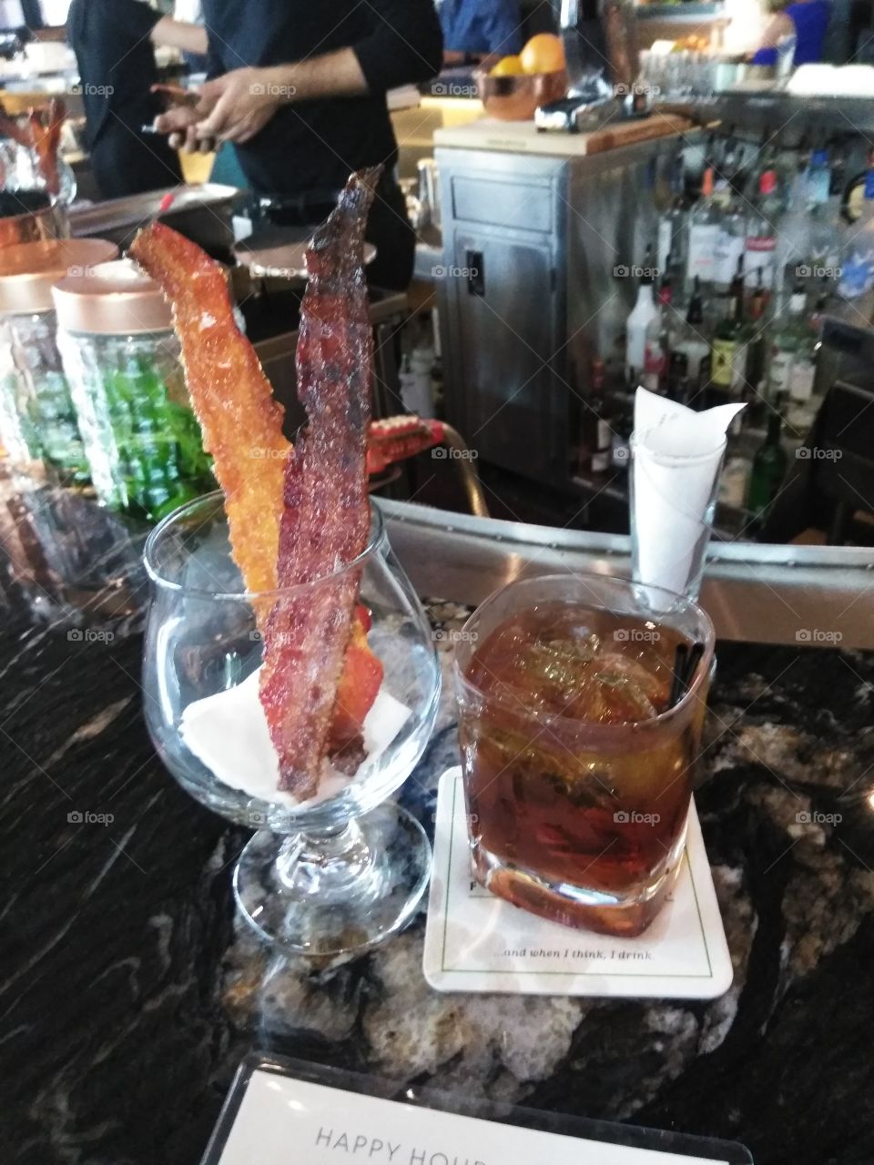 Candy Bacon and Crown