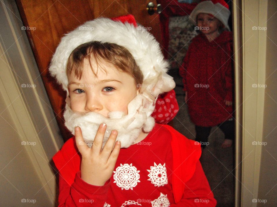 Child In Santa Costume
