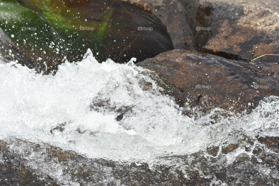 On top of a Waterfall