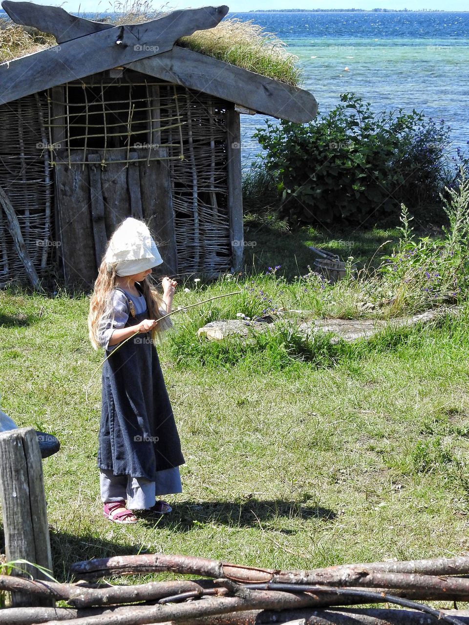 Little Viking girl