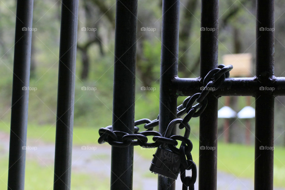 locked gate