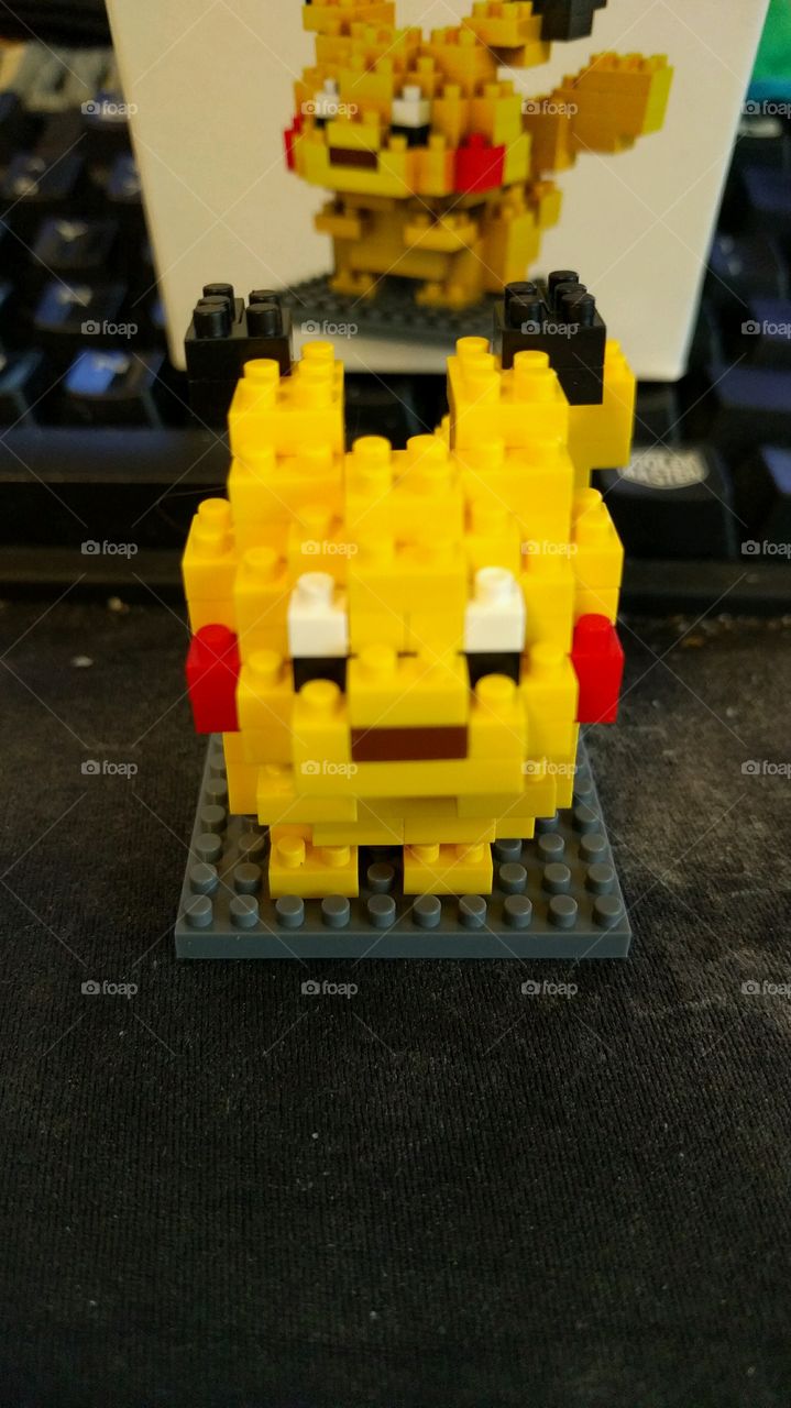 Pikachu micro blocks