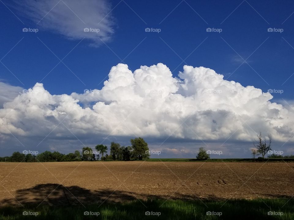 Clouds over the Field