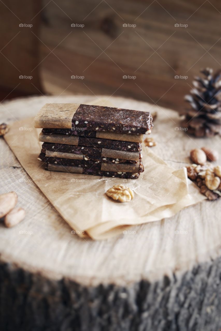 Raw cacao bars