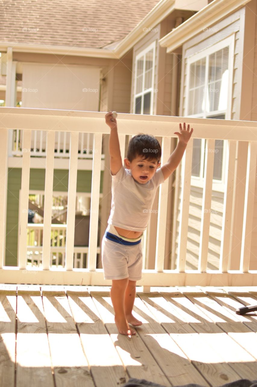 Child, Window, House, Leisure, Daylight