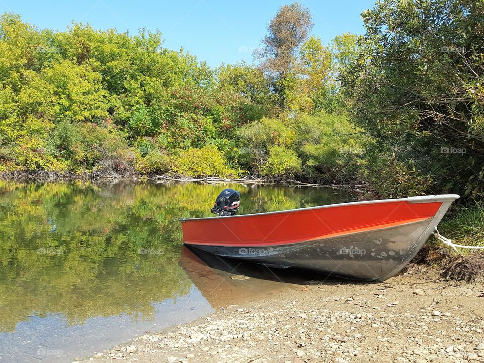 Boat on the water