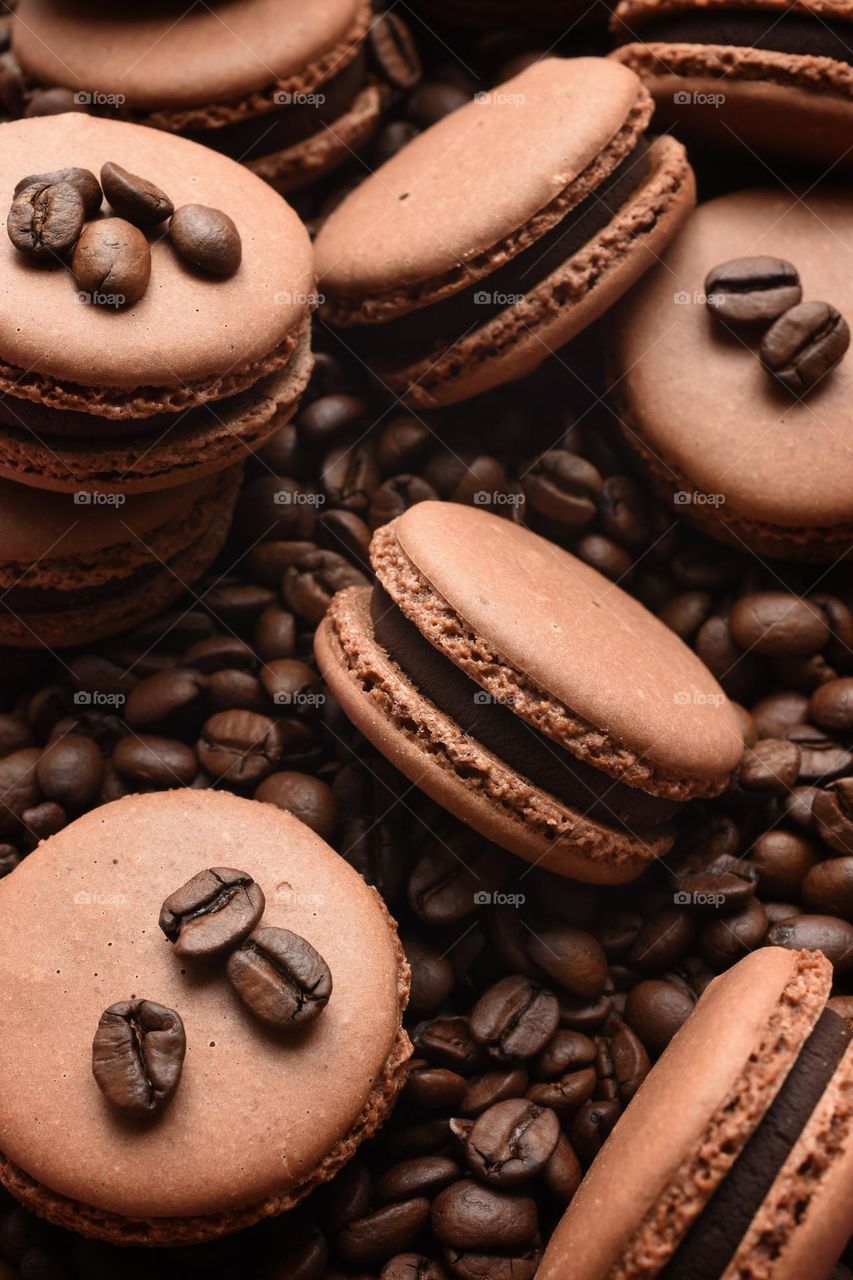 Coffee macaroons 