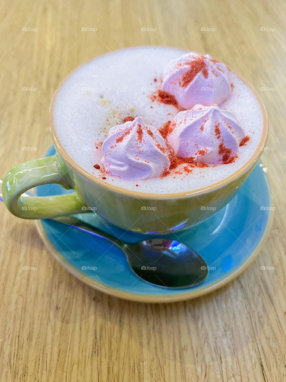 coffee with ice cream in a cup