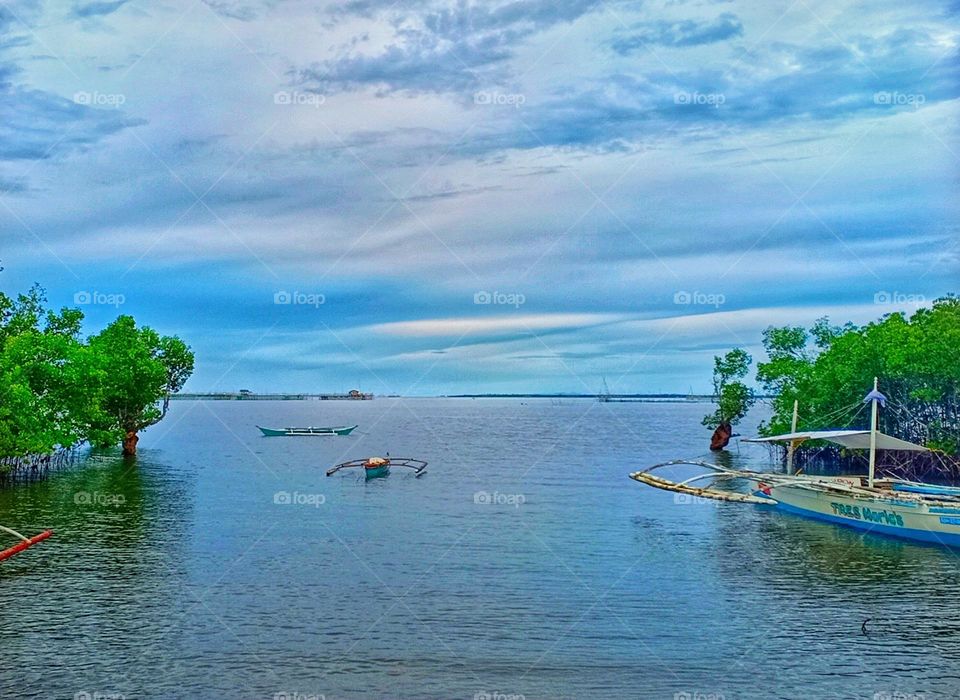 When sky meets the sea