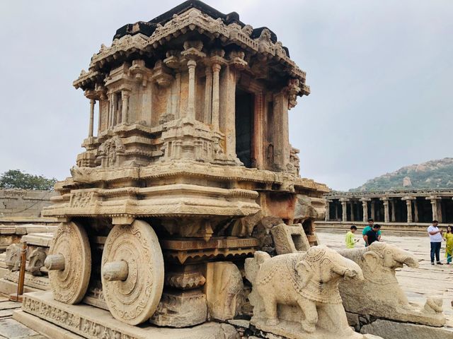 A cart of antiquities