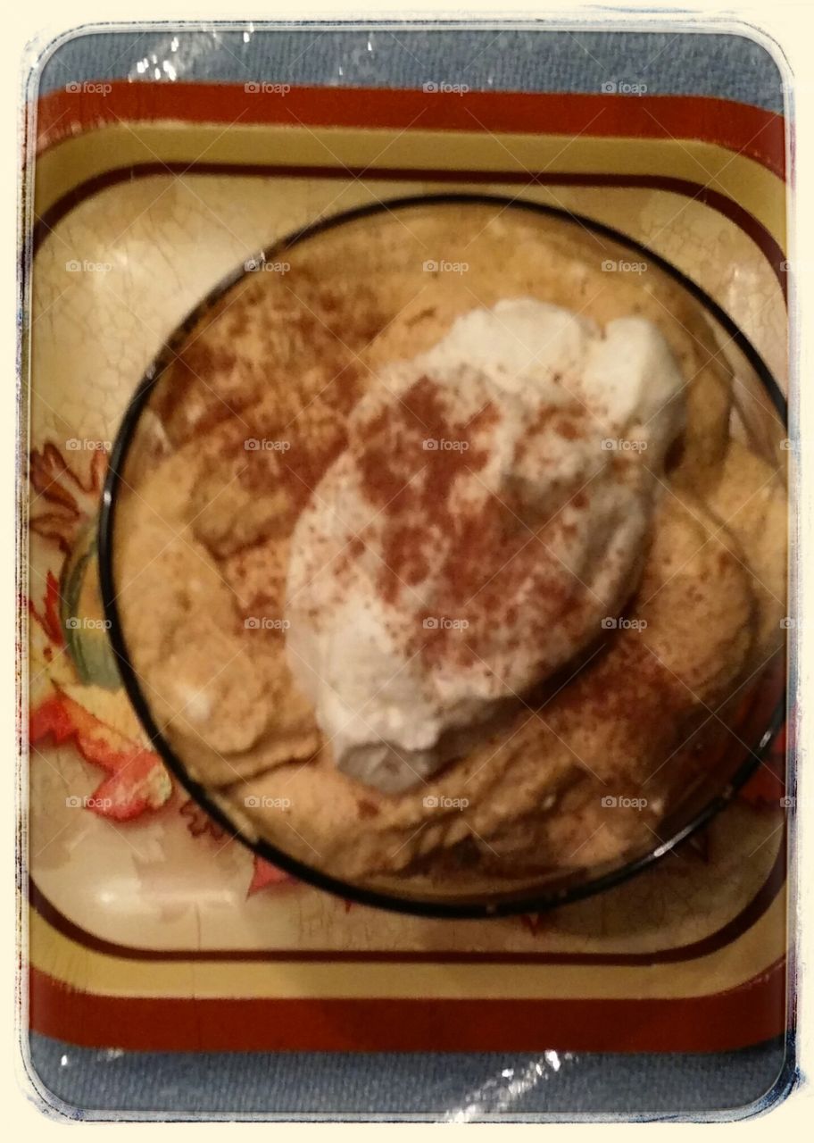 pumpkin cheesecake mousse