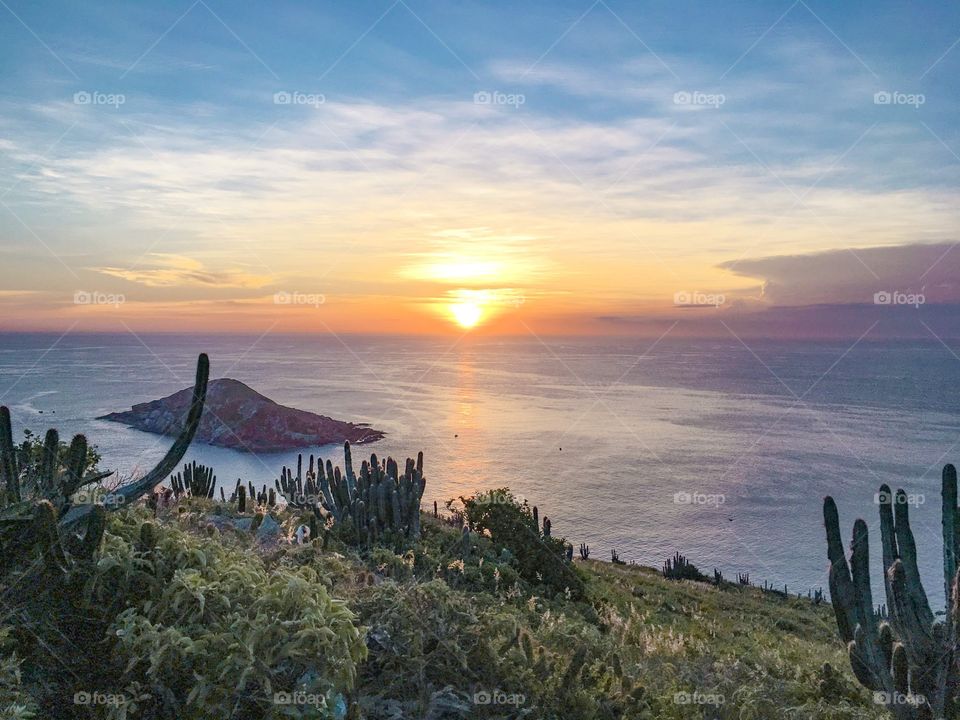 Sunset at Arraial do Cabo