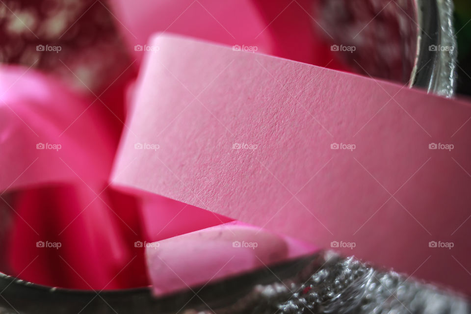 paper pink...