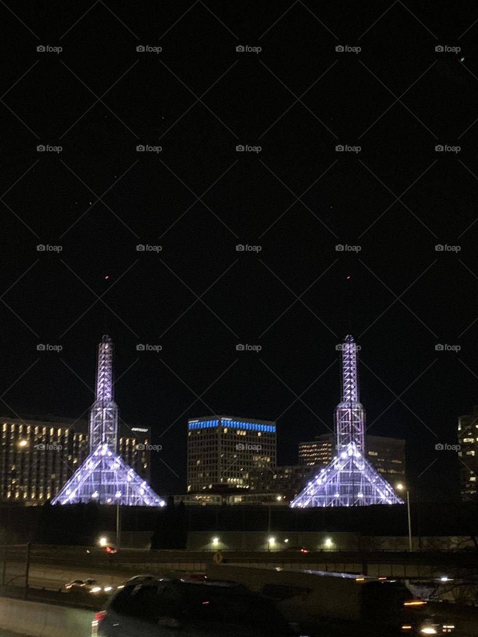 The convention center in Portland, Oregon. 