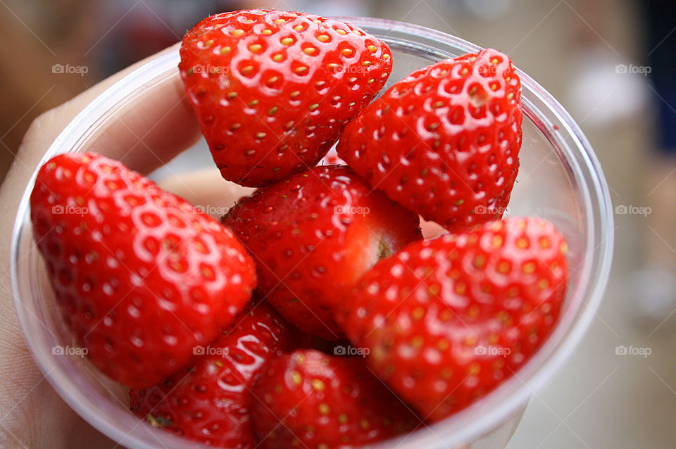 Red strawberry