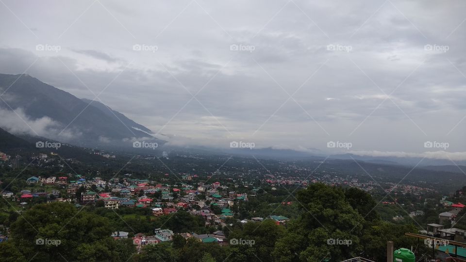 Dhauladhar mountain range