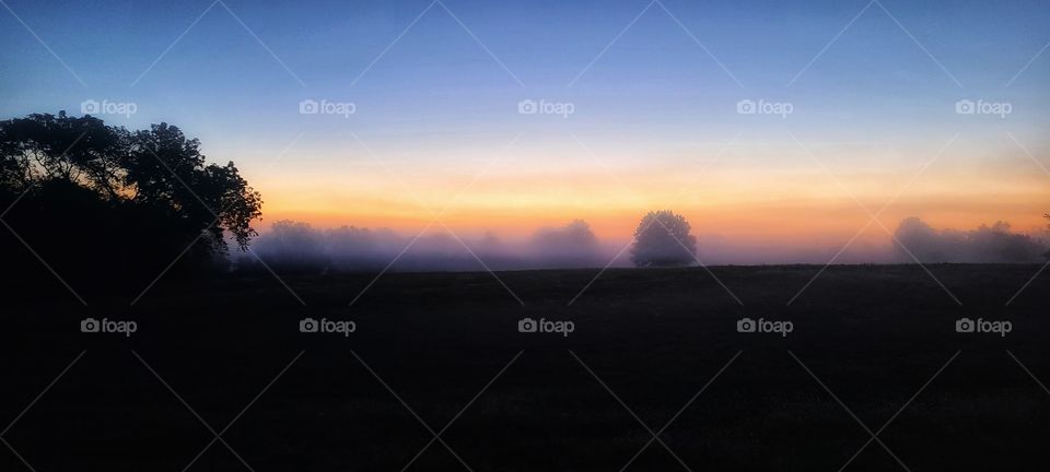 Sunrise From the Farm