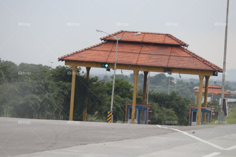 vehicle barrier check post