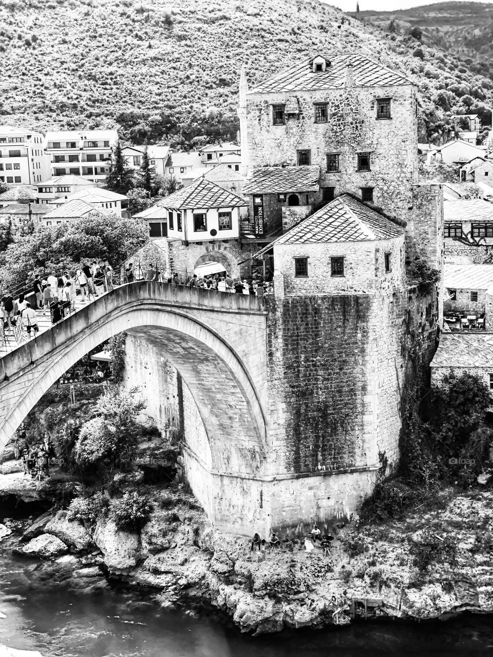 The Mostar bridge 