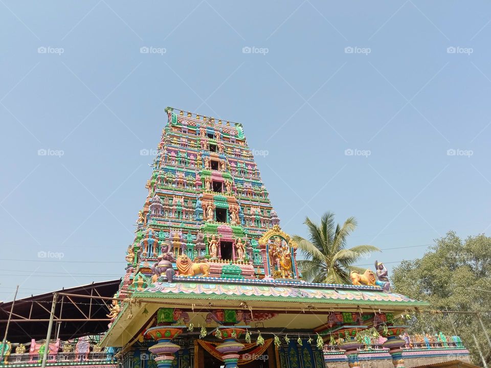 temple view Hyderabad