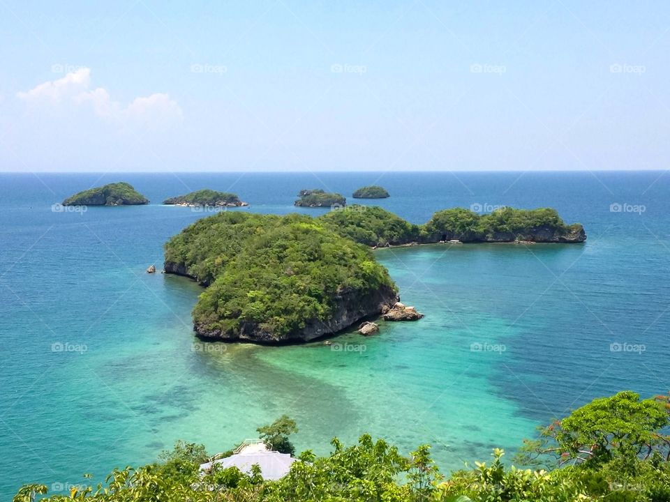 The hundred islands 
Pangasinan, Philippines