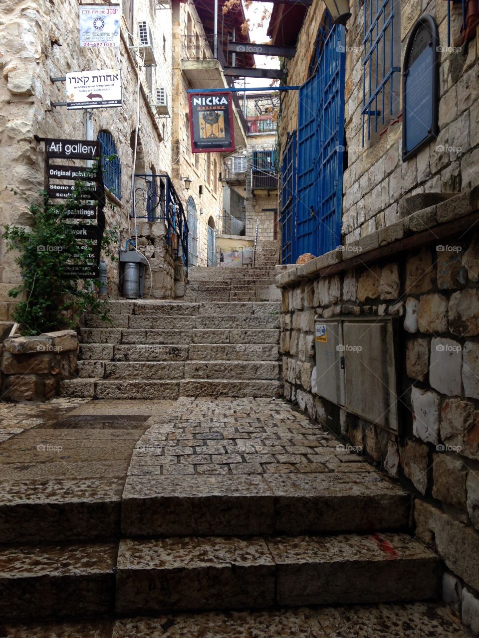 Stairs in Israel 