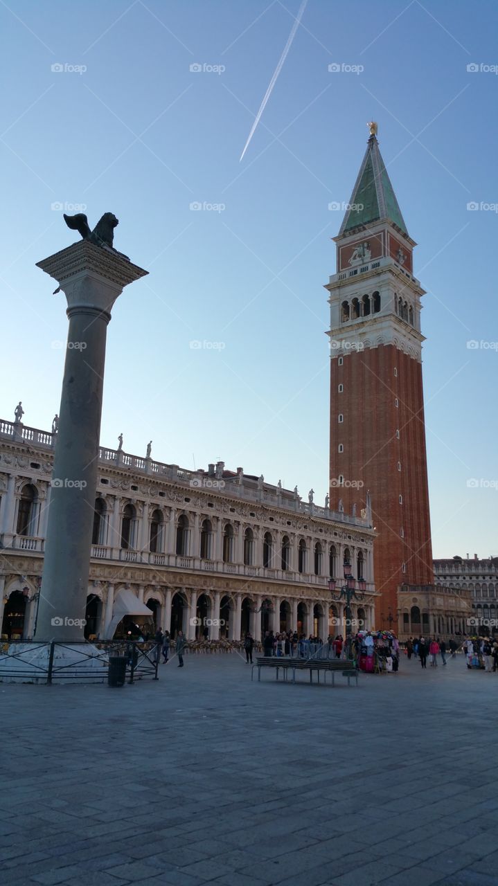 piazza st marco. venice. traveling around italy. venice