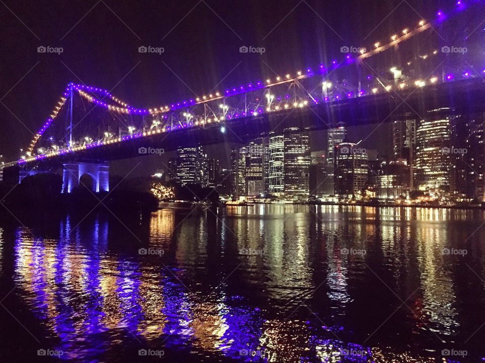 Brisbane’s Story Bridge at Night