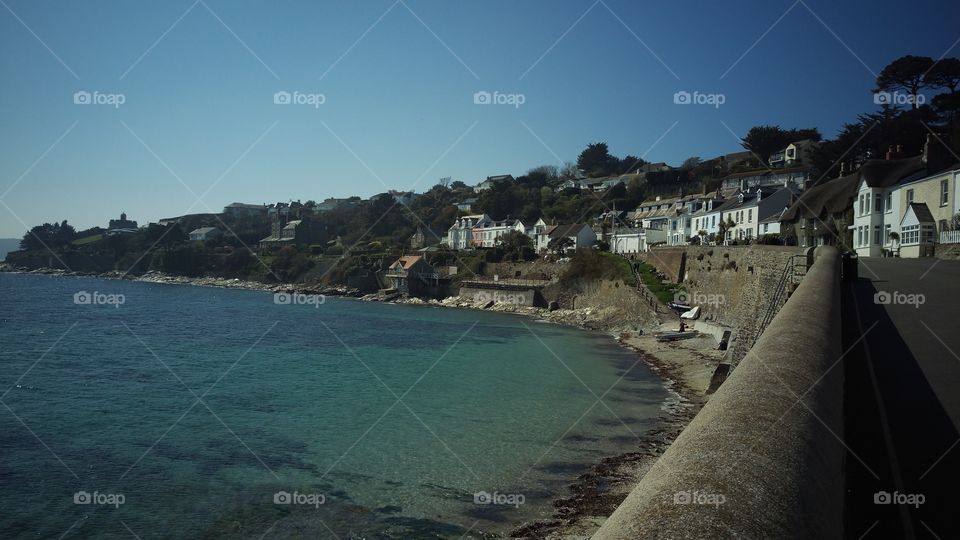 st mawes cornwall beach front