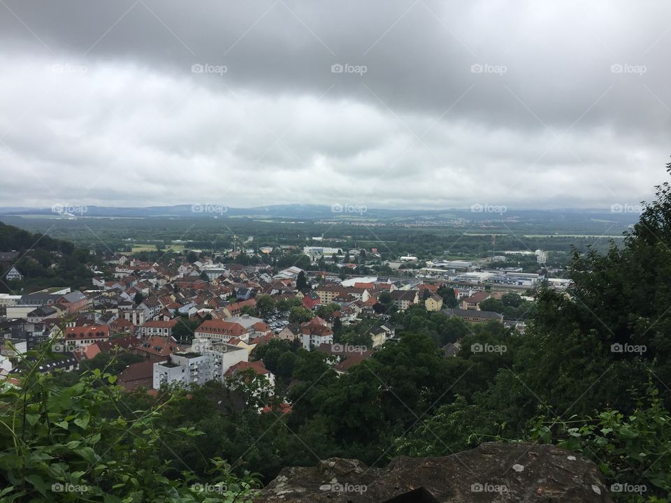 View of Lahndstul from Nanstein